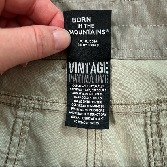 Kuhl Olive Hike Shorts Size 40 Outdoors Hiking Camping Shorts - Picture 4 of 14